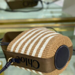 Chloe Small Woody Basket Khaki